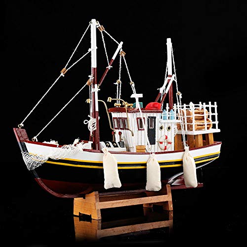 DAJIADS Figuras,Estatuas,Estatuillas,Esculturas,Exquisita Miniatura Smack Pesquera De Madera Madera Marina Barco Pesquero Maqueta Decoración Ornamento Artesanales Muebles Accesorios De Regalo DAJIADS Figuras,Estatuas,Estatuillas,Esculturas,Exquisita Miniatura Smack Pesquera De Madera Madera Marina Barco Pesquero Maqueta Decoración Ornamento Artesanales Muebles Accesorios De Regalo