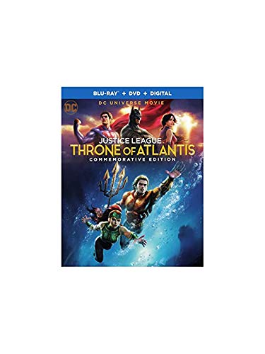 Dcu Justice League: Throne Of Atlantis (2 Blu-Ray) [Edizione: Stati Uniti]
