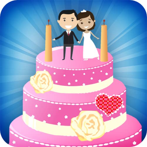 Decoración de pastel de boda - juegos de fabricante de pastel dulce