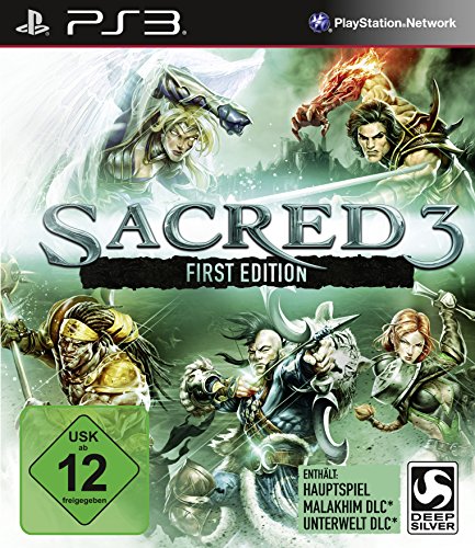Deep Silver Sacred 3 First Edition (PS3) PlayStation 3 Alemán vídeo - Juego (PlayStation 3, Acción / RPG, M (Maduro))