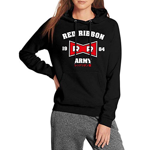 Desconocido Red Ribbon Army - Sudadera con Capucha para Mujer (L)