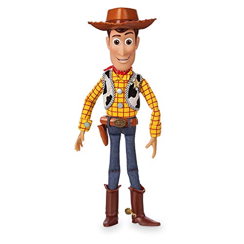 Disney Figura de acción parlante interactiva de Woody - Toy Story 4 - 15 Pulgadas