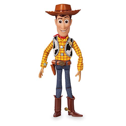 Disney Figura de acción parlante interactiva de Woody - Toy Story 4 - 15 Pulgadas Disney Figura de acción parlante interactiva de Woody - Toy Story 4 - 15 Pulgadas
