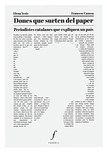 Dones que surten del paper. Periodistes catalanes que expliquen un país: 15 (Lo Plançó)