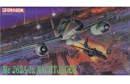 Dragon 5515 Me262A-1A Nachtjaeger 1/48 - maqueta avion aleman II guerra mundial