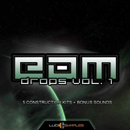 DROPS Lucid Samples presenta un extraordinario kit de construcción además de la colección EDM. 'EDM Drops Volume 1' revitaliza el género Big Room DJ| DVD non BOX