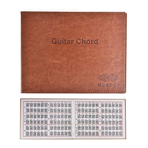 duhe189014 Mapa de acordes de Guitarra para Guitarra eléctrica Tradicional Guitarra clásica Guitarra clásica de 6 Cuerdas Libro de acordes de Libro de Bolsillo Espectro