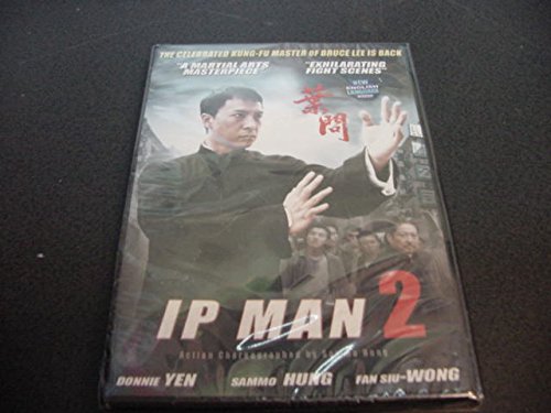 DVD Video Of IP MAN 2-- New English Language Version. The Celebrated Kung-Fu Master of Bruce Lee Is Back. With Donnie Yen, Sammo Hung and Fan Siu-Wong.