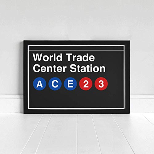 Eden533ope World Trade Center Station - Cartel de Metro de Nueva York
