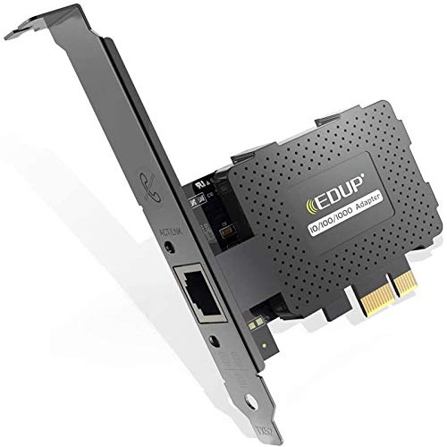 EDUP Gigabit Ethernet PCI Express PCI-E Network Card 10/100/1000Mbps RJ45 LAN Adapter Converter for Desktop PC EDUP Gigabit Ethernet PCI Express PCI-E Network Card 10/100/1000Mbps RJ45 LAN Adapter Converter for Desktop PC