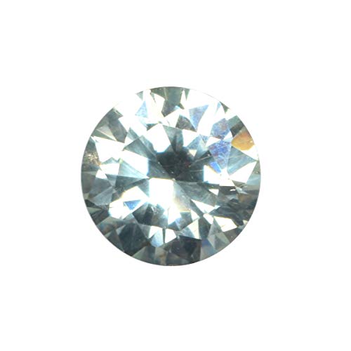 Egl Certified Green Moissanite Diamond 1.10 Ct Tamaño del anillo Corte brillante brillante Moissanite suelta una piedra preciosa