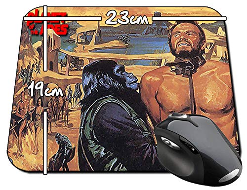 El Planeta De Los Simios Planet of The Apes Charlton Heston Alfombrilla Mousepad PC