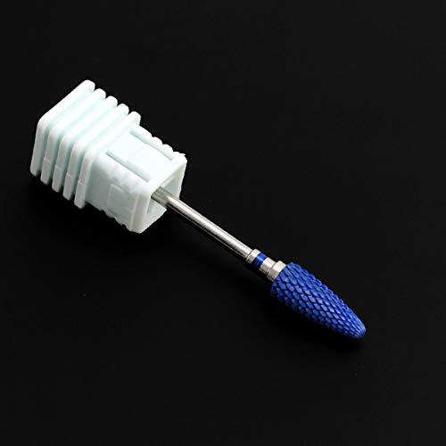 ELYQNNN 1Pc Mill Cutter Ceramic Nail Drill bit For Electric Manicure Machines Pedicure Nail Art Salon Polish Tools Nail Files NO28