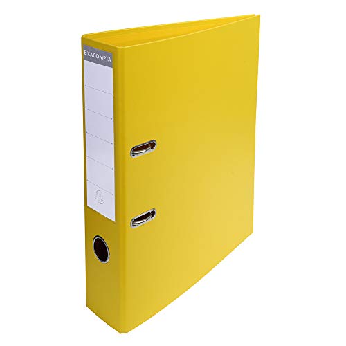 Exacompta 53749E - Carpeta (Conventional file folder, Caja de cartón, Amarillo, A4, 320 mm, 290 mm)