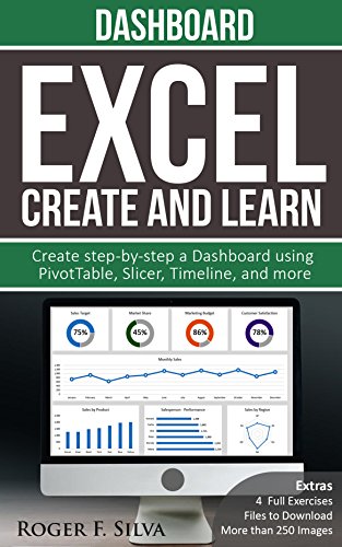 Excel Create and Learn - Dashboard: More than 250 images and, 4 Full Exercises. Create Step-by-step a Dashboard. (English Edition)