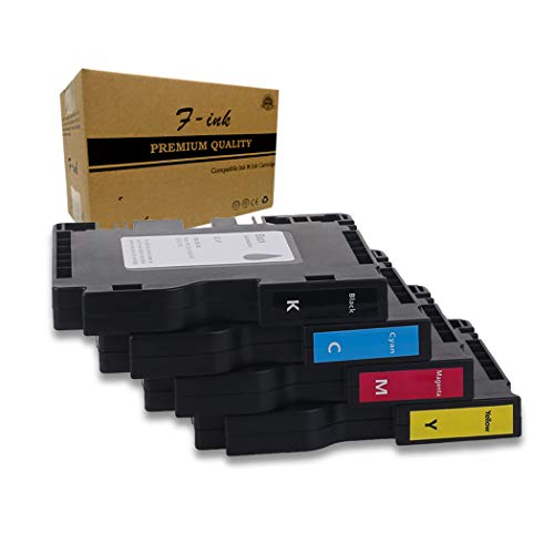 F-INK 4 cartuchos de tinta de sublimación compatibles con Sublijet Sawgrass Virtuoso SG400 y SG800, 4 cartuchos de tinta de sublimación