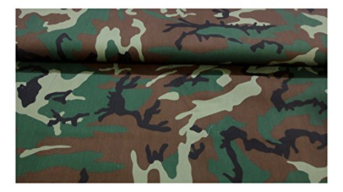 Fabrics de City verde/marrón/negro 4 colores País camuflaje plástico tarnstoff policíclicos, 3461
