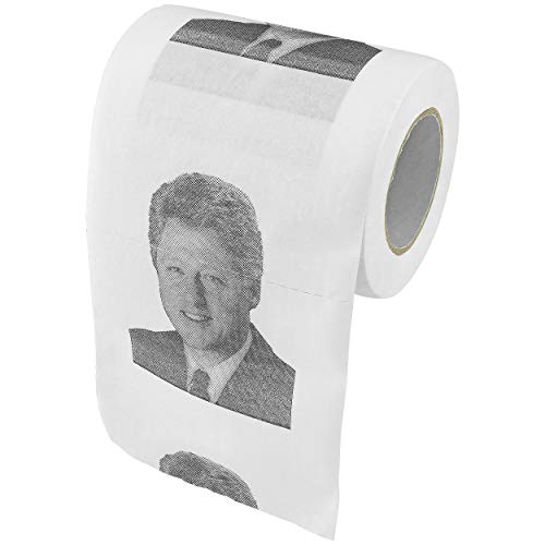 Fairly Odd Novelties Bastante Raro novedades Bill Clinton Papel higiénico, diseño