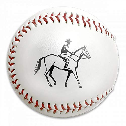 FFMMdogs Personalized Custom Western Cowboy Riding On A Horse Baseball