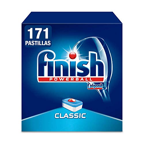 Finish Powerball Classic Pastillas para el Lavavajillas, Formato Megapack - 171 Pastillas Finish Powerball Classic Pastillas para el Lavavajillas, Formato Megapack - 171 Pastillas