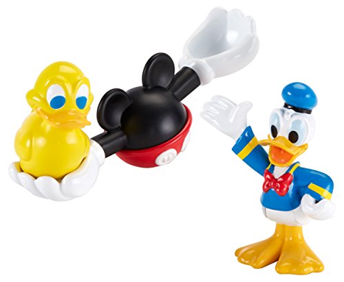 Fisher Price - Figura Muñeco Juguete Pato Donald La Casa de Mickey Mouse Columpio