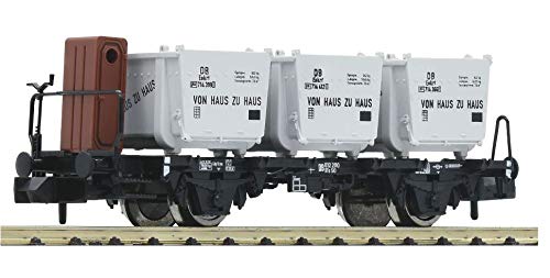 Fleischmann 823702 DB BTs50 Container Carrying Wagon III