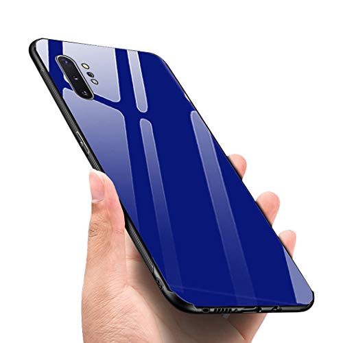 Funda para Samsung Galaxy Note 10 Plus, Note 10+ Plus, parte trasera de cristal templado + marco de TPU, carcasa híbrida para Galaxy Note 10 Plus antigolpes, compatible con Samsung Galaxy NOTE 10 Plus Funda para Samsung Galaxy Note 10 Plus, Note 10+ Plus, parte trasera de cristal templado + marco de TPU, carcasa híbrida para Galaxy Note 10 Plus antigolpes, compatible con Samsung Galaxy NOTE 10 Plus