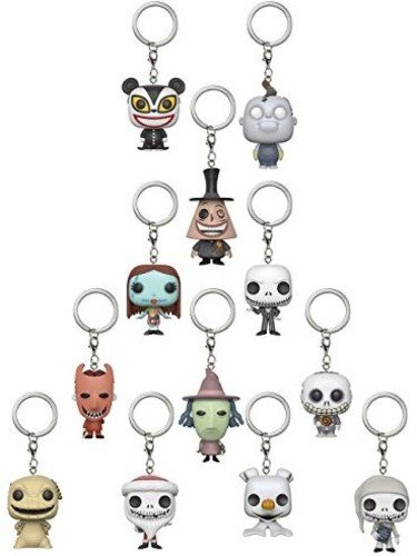 Funko 24316 The Nightmare Before Christmas - Mystery Keychains, Surtidos, 1 unidad