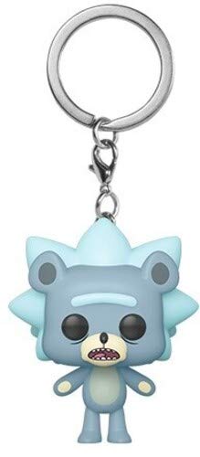 Funko Keychaim Rick & Moty Teddy Rick, Color Blue (44250)