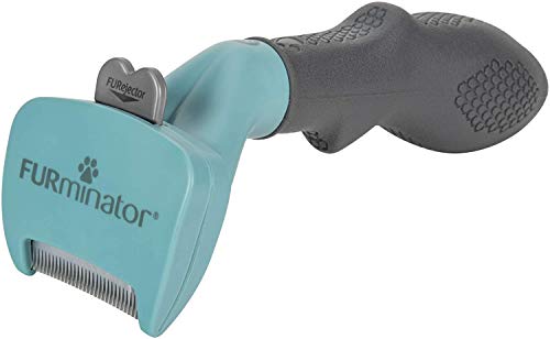 FURminator Undercoat deShedding Tool para gatos pequeños de pelo largo FURminator Undercoat deShedding Tool para gatos pequeños de pelo largo