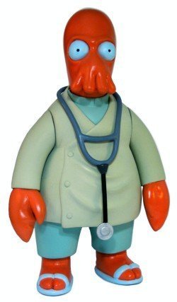 Futurama Series 1: Dr. Zoidberg Action Figure by Futurama Zoidberg series 1 action figure