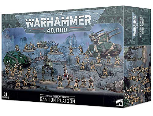 Games Workshop Warhammer 40k – Battleforce 2020 Astra Militarum : Peloton Bastion