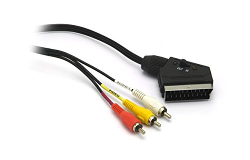 G&BL - Cable (euroconector, RCA de vídeo y 2 RCA de audio)