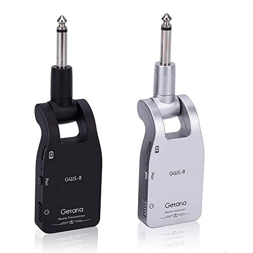 Getaria Inalámbrico Guitarra Receptor Transmisor de Guitarra 2.4G Sistema de Guitarra Inalámbrico (GWS-8) Getaria Inalámbrico Guitarra Receptor Transmisor de Guitarra 2.4G Sistema de Guitarra Inalámbrico (GWS-8)
