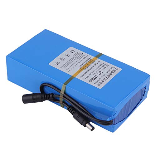 gfjfghfjfh Blue Super Capacidad de Almacenamiento 20000 mAh Batería Recargable estupenda de Iones de Litio con indicador de Funcionamiento + Cargador de alimentación Enchufe de la UE