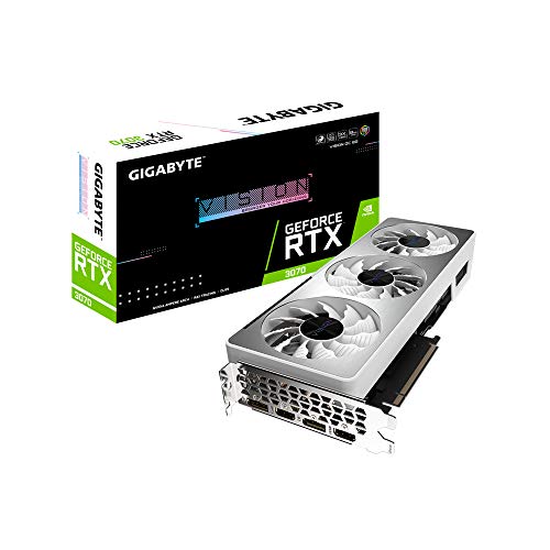 Gigabyte GeForce RTX 3070 Vision OC - Tarjeta gráfica (8 GB)