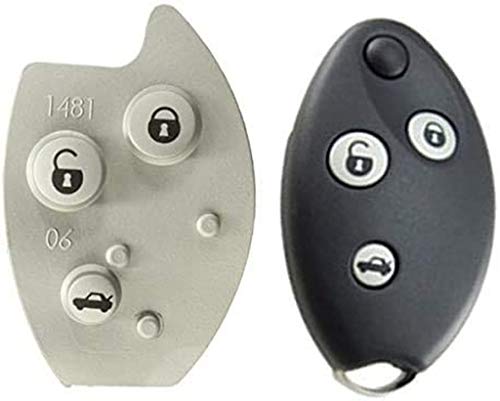 Goma 3 Botones para Mando Carcasa Llave de Citroen C5 XSARA botonera Pad Goma 3 Botones para Mando Carcasa Llave de Citroen C5 XSARA botonera Pad