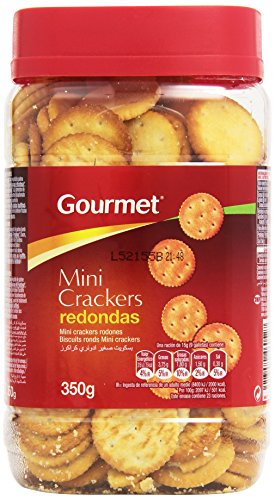 Gourmet - Mini crackers redondas - 350 g