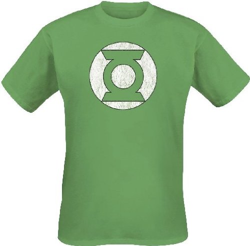 Green Lantern Green Lantern Logo - Camiseta Hombre, Verde, Large