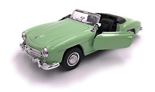 H-Customs Welly Escala de Producto de Licencia de Modelo de automóvil Mercedes Benz 190 SL 1:34 Color Aleatorio H-Customs Welly Escala de Producto de Licencia de Modelo de automóvil Mercedes Benz 190 SL 1:34 Color Aleatorio