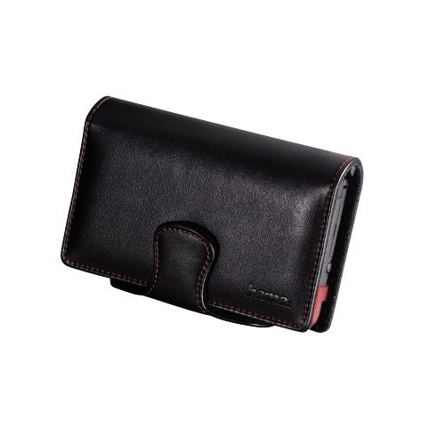 Hama Leather Case for Nintendo DSi Negro - Caja (Negro, Cuero, Nintendo DSi)