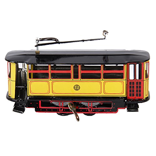 Harilla Retro Tranvía Tranvía Bus Wind Up Juguete de Hojalata con Llave Niños Regalo Coleccionables para Adultos Harilla Retro Tranvía Tranvía Bus Wind Up Juguete de Hojalata con Llave Niños Regalo Coleccionables para Adultos