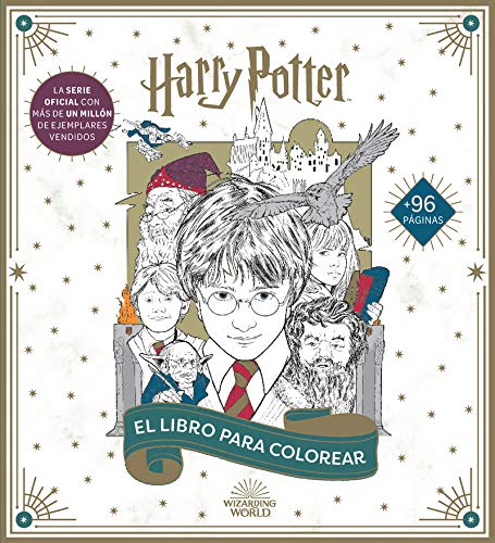 Harry Potter: El libro oficial para colorear (HARRY POTTER LIBROS PARA COLOREAR)
