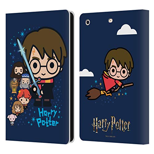 Head Case Designs Oficial Harry Potter Personajes Deathly Hallows I Carcasa de Cuero Tipo Libro Compatible con Apple iPad Mini 1 / Mini 2 / Mini 3
