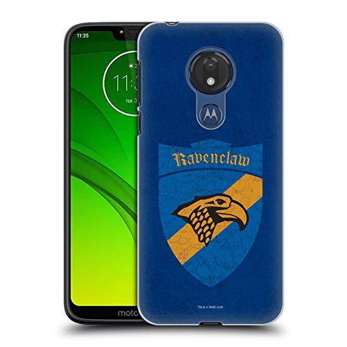 Head Case Designs Oficial Harry Potter Ravenclaw Crest Sorcerer's Stone I Carcasa rígida Compatible con Motorola Moto G7 Power
