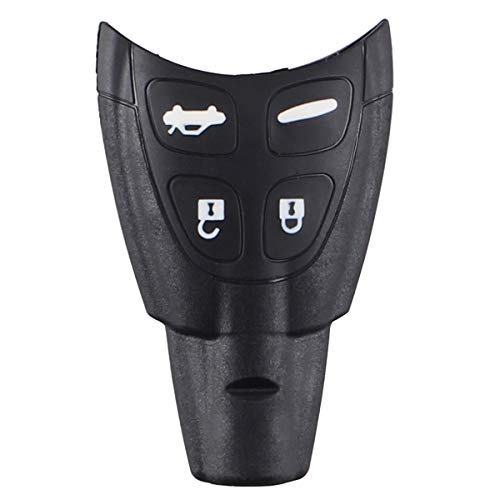 Heart Horse Saab 9 – 3 9 – 5 Reemplazo de Entrada sin Llave Remoto Clave Shell Case 4 Botones, con Hoja Heart Horse Saab 9 – 3 9 – 5 Reemplazo de Entrada sin Llave Remoto Clave Shell Case 4 Botones, con Hoja