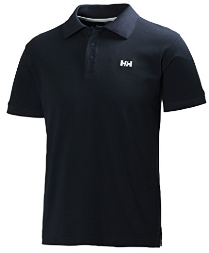 Helly Hansen Driftline Polo Camiseta tipo polo de manga corta con tejido de secado rápido y logo HH en el pecho