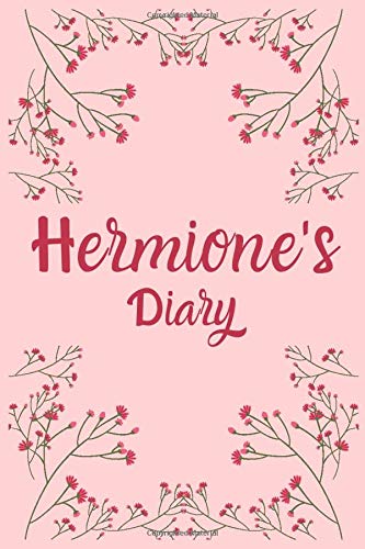 Hermione's Diary: Hermione Named Diary/ Journal/ Notebook/ Notepad Gift For Hermione's, Girls, Women, Teens And Kids | 100 Black Lined Pages | 6 x 9  Inches | A5