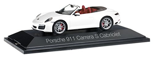 Herpa – 070980 – Porsche 911 Carrera Cabriolet – Blanco