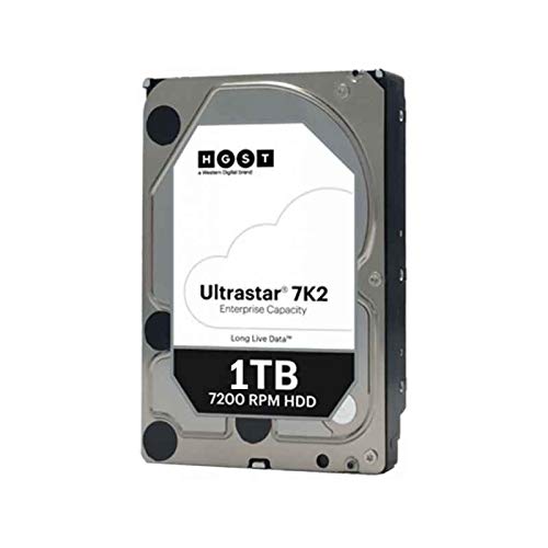 HGST Ultrastar 7K2, 1 TB 1000GB Serial ATA III - Disco Duro (1 TB, 3.5", 1000 GB, 7200 RPM, Serial ATA III, 128 MB, Unidad de Disco Duro)